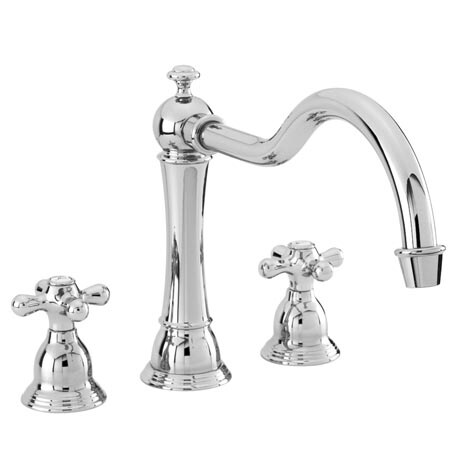 Newport Brass Roman Tub Faucet in Polished Chrome 7306/26